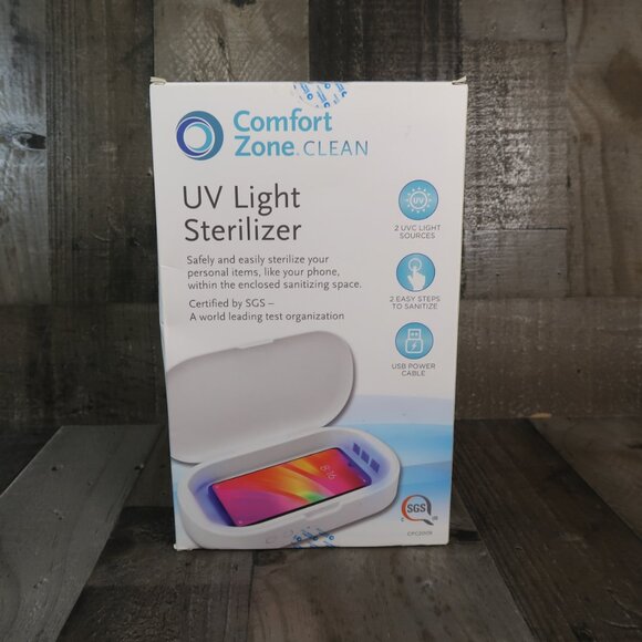 Comfort Zone Clean Portable UV Light Phone Sterilizer Sanitizer New in Box - Picture 4 of 7